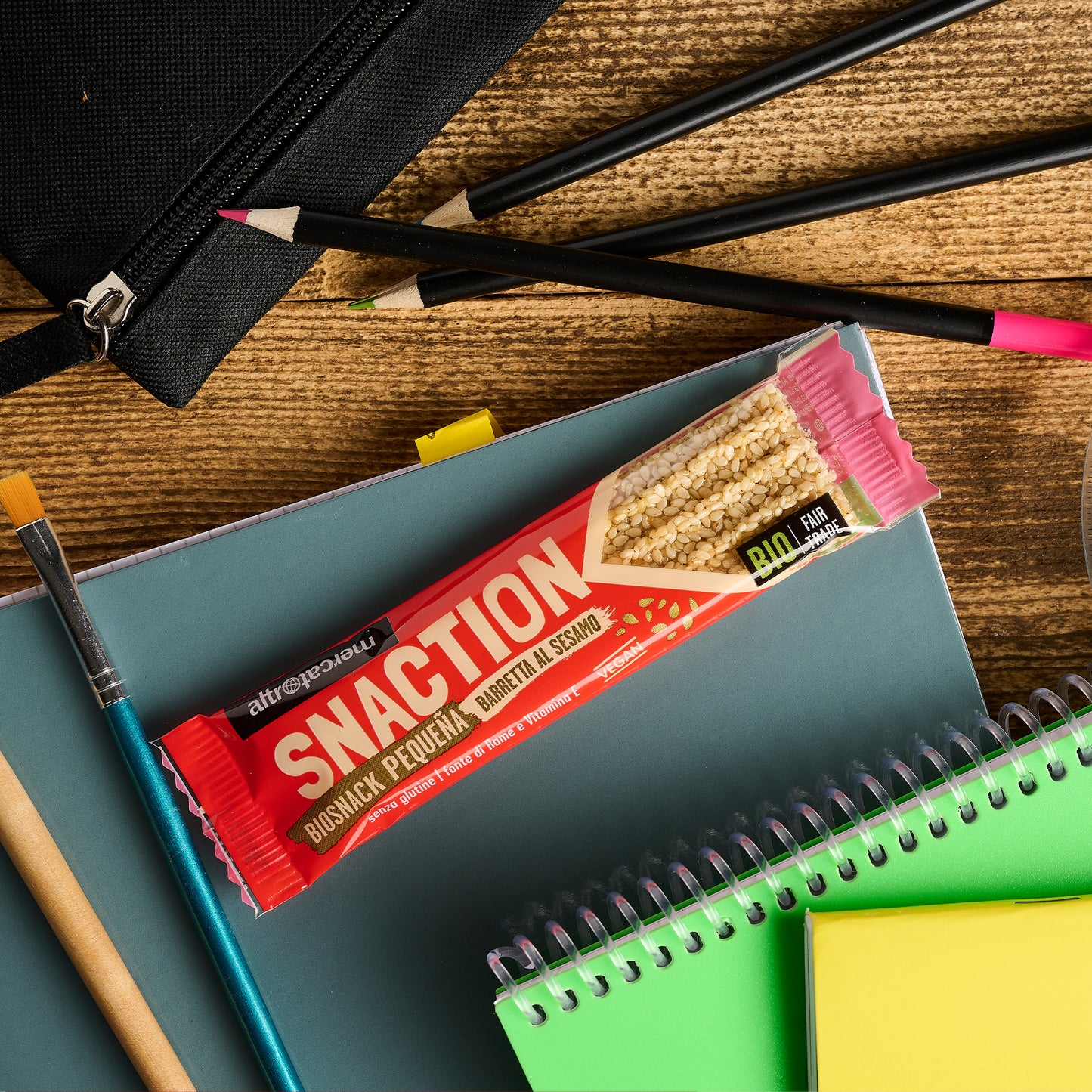 Barretta sesamo Pequena - bio | 20 g