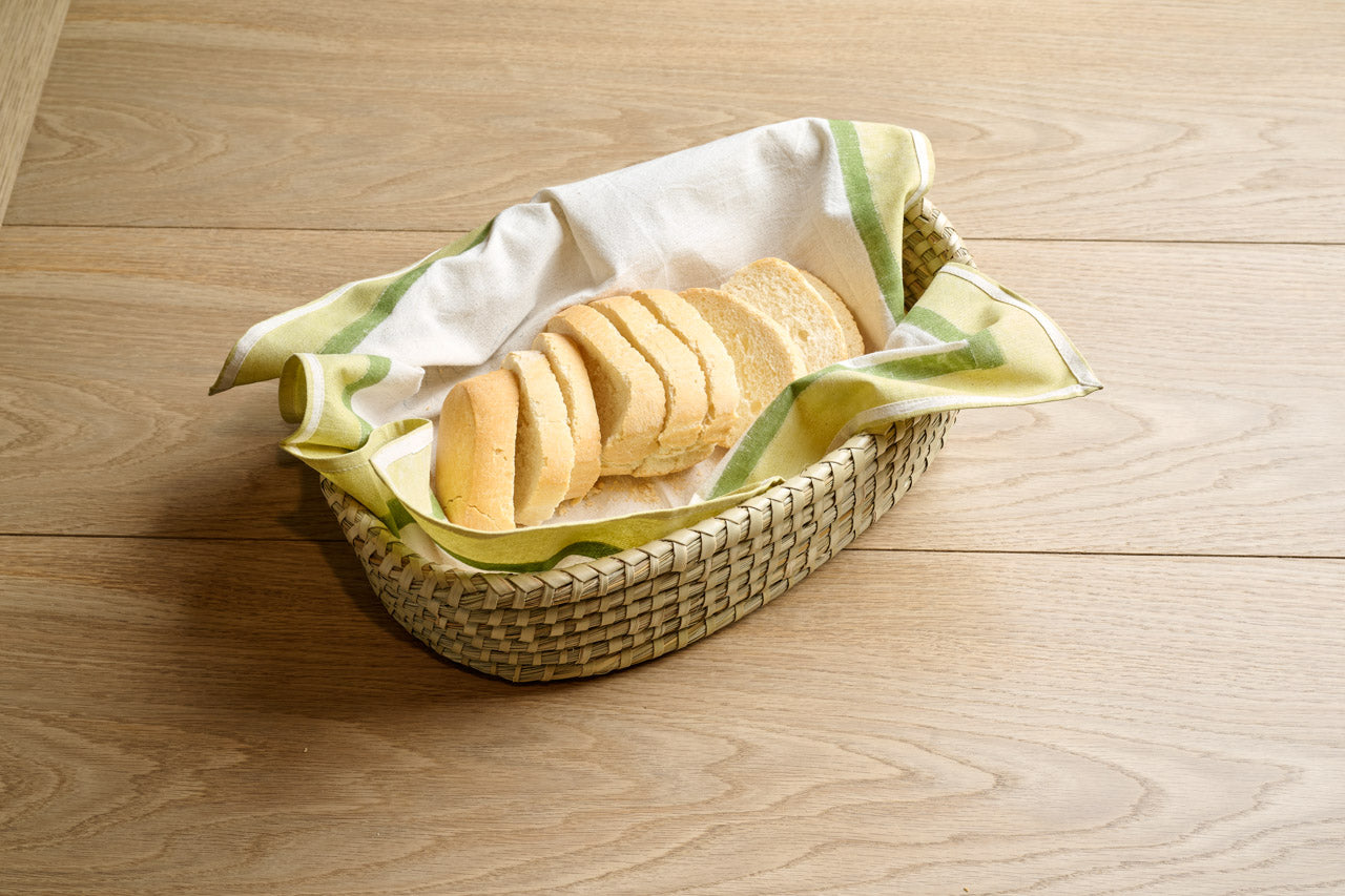Cesto scaldapane Spighe hogla e terracotta