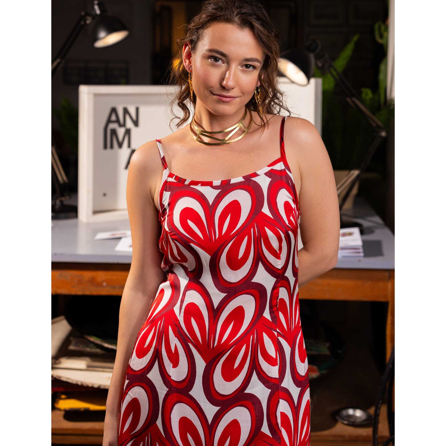 Abito Orchidea viscosa