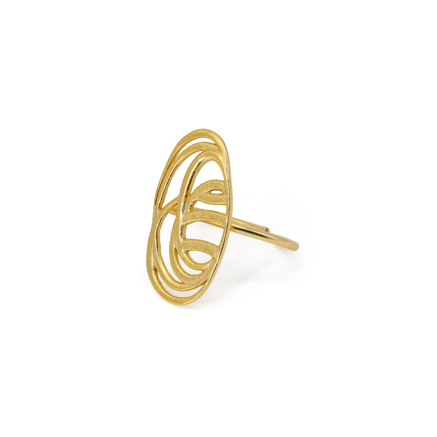 Anello Doodle ottone