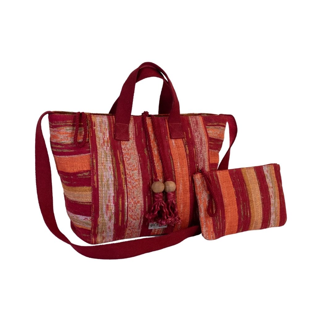 Borsa Santos sari riciclato