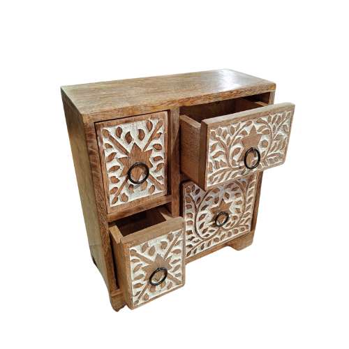 Cassettiera Rami legno