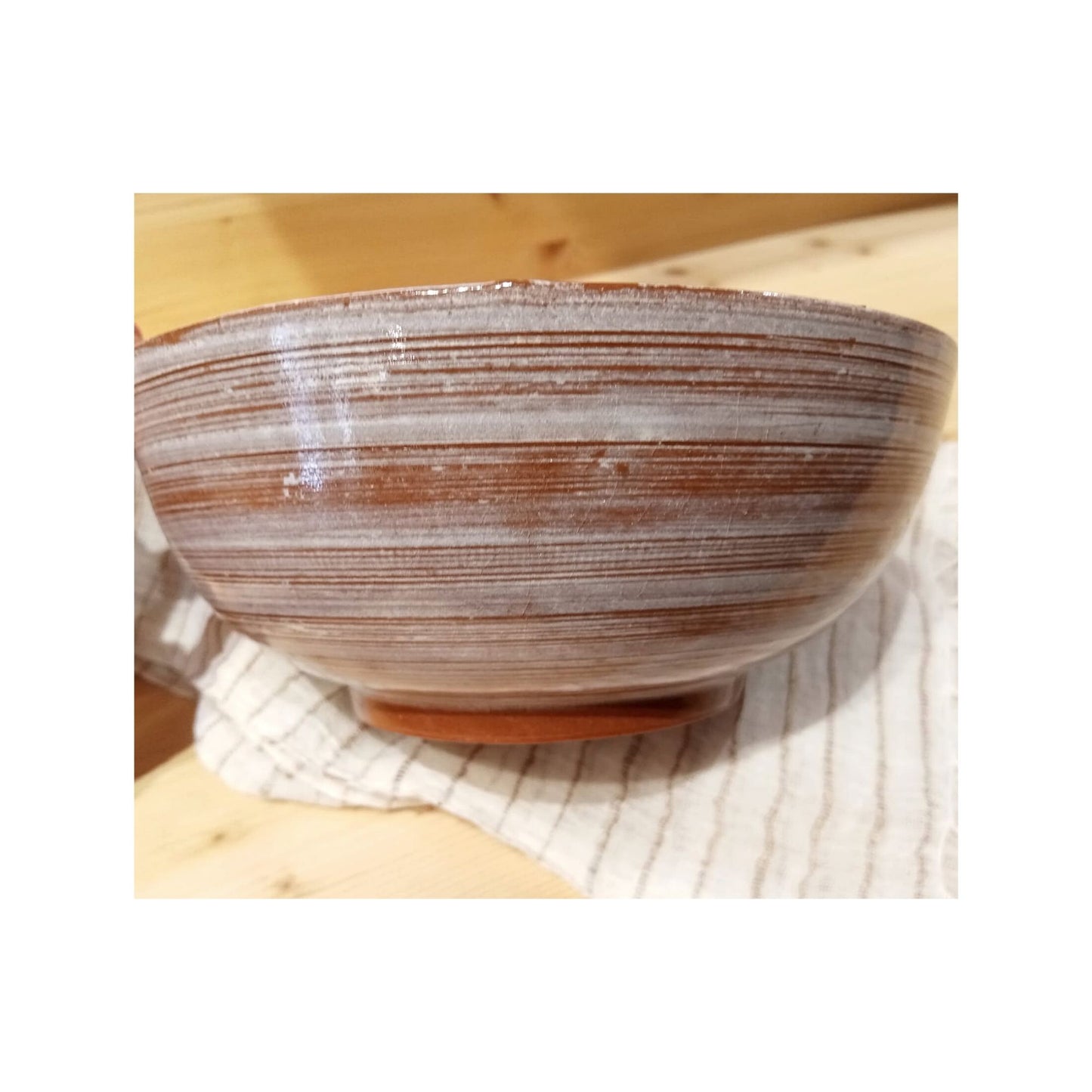 Ciotola decorata terracotta