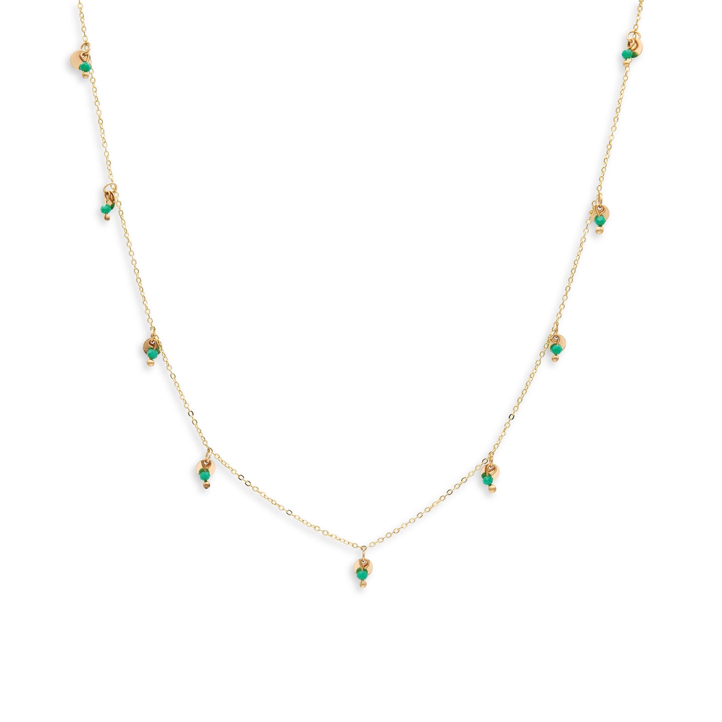 Collana Duo ottone