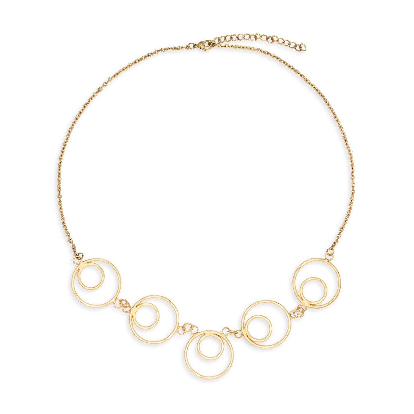 Collana Swing ottone