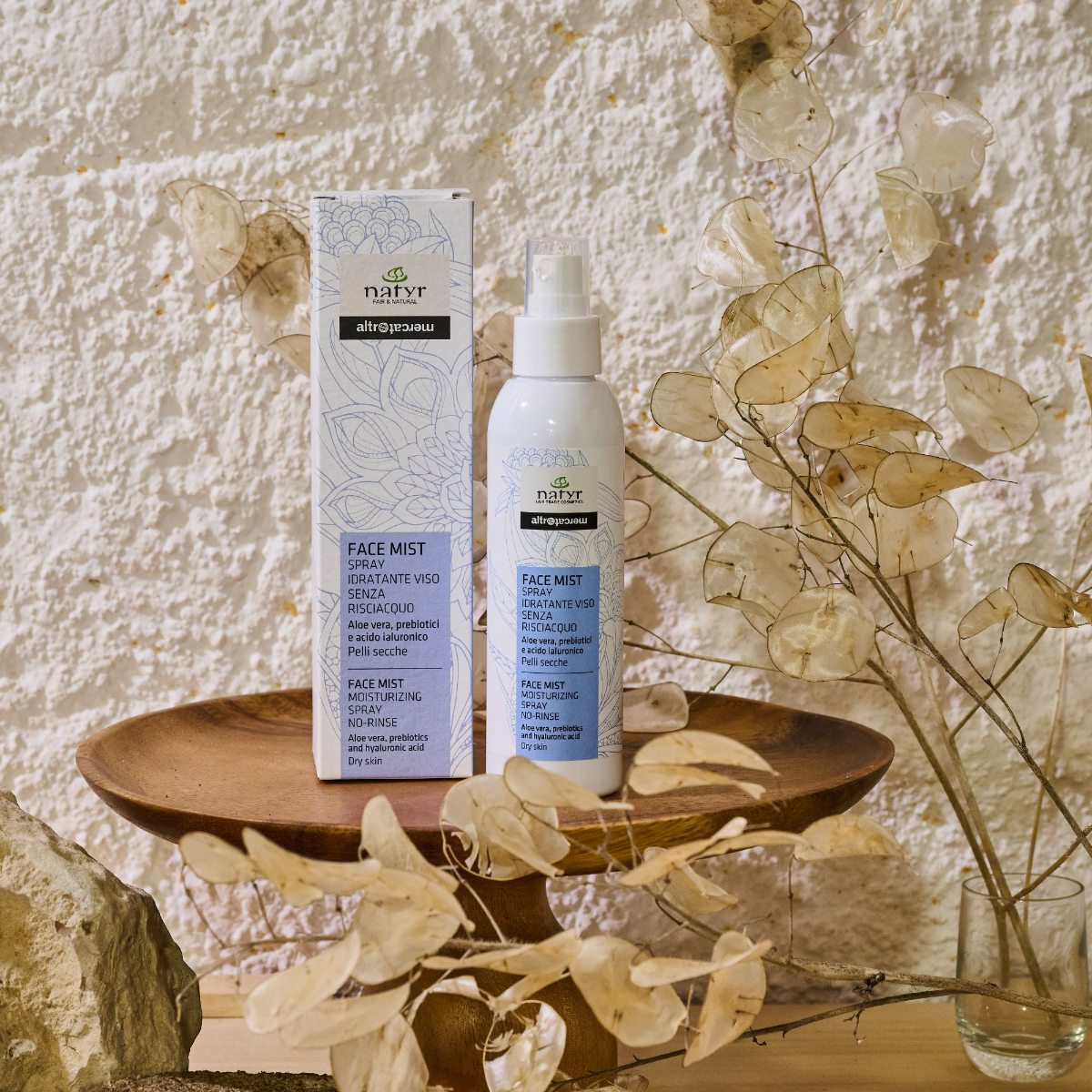 Face mist spray idratante viso aloe vera prebiotici | 150 ml