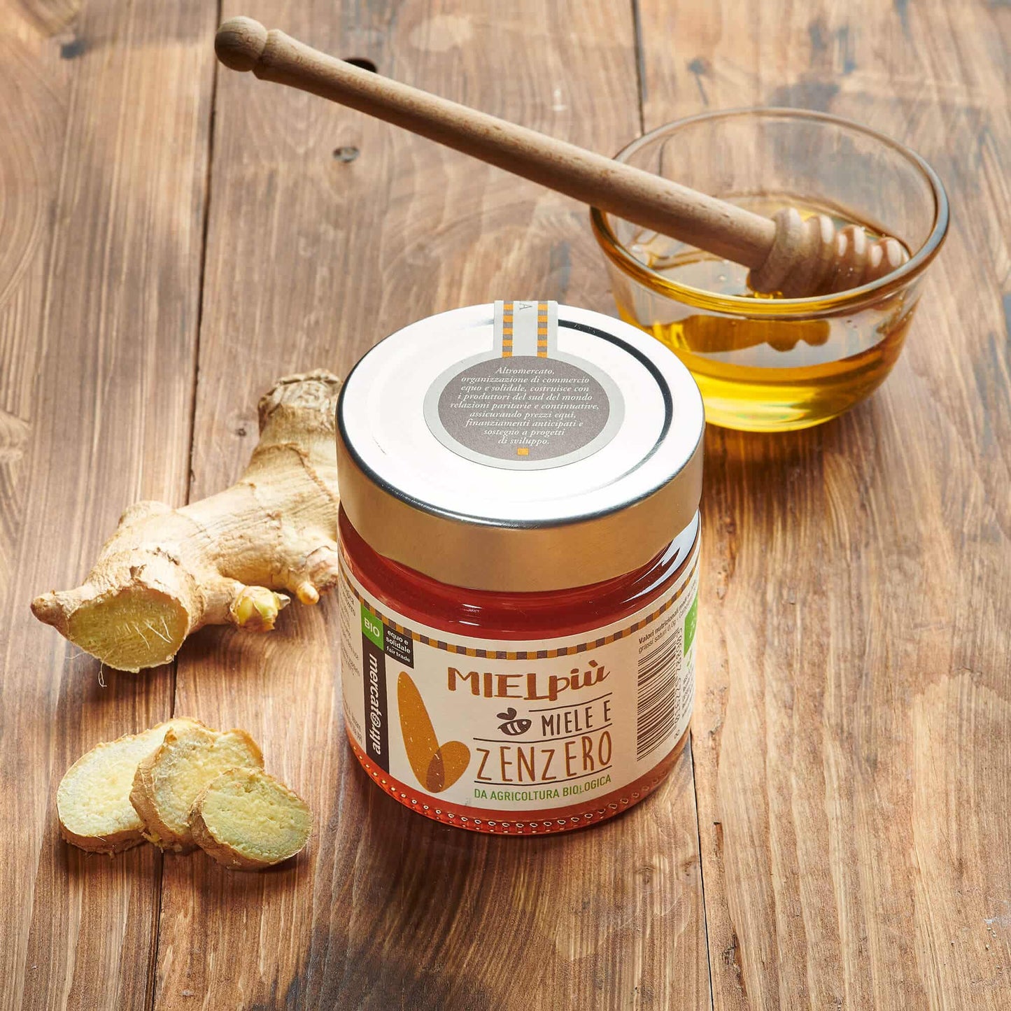 Miele e zenzero Mielpiù | 300 g