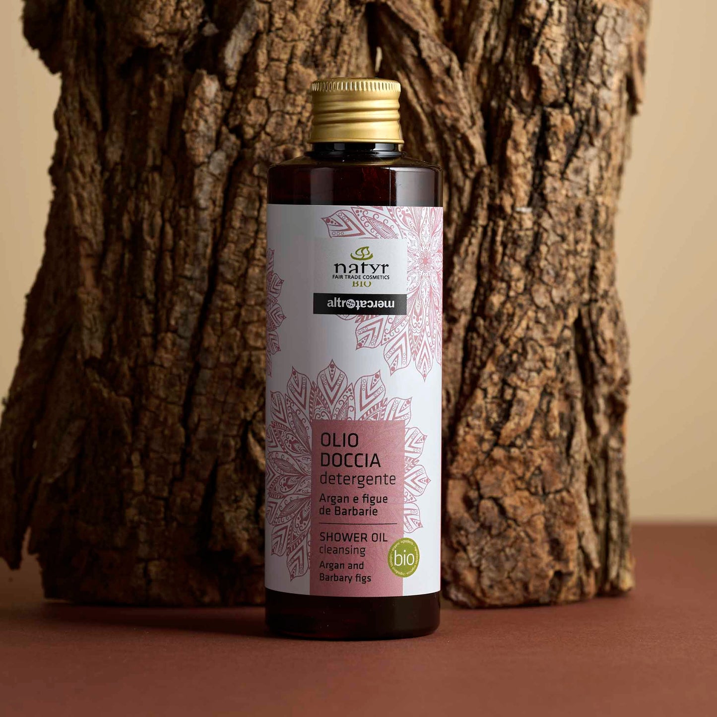 Olio doccia Argan e figue de barbarie detergente - bio | 200 ml