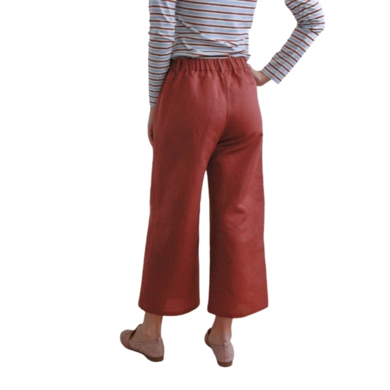 Pantalone Vite lino e cotone