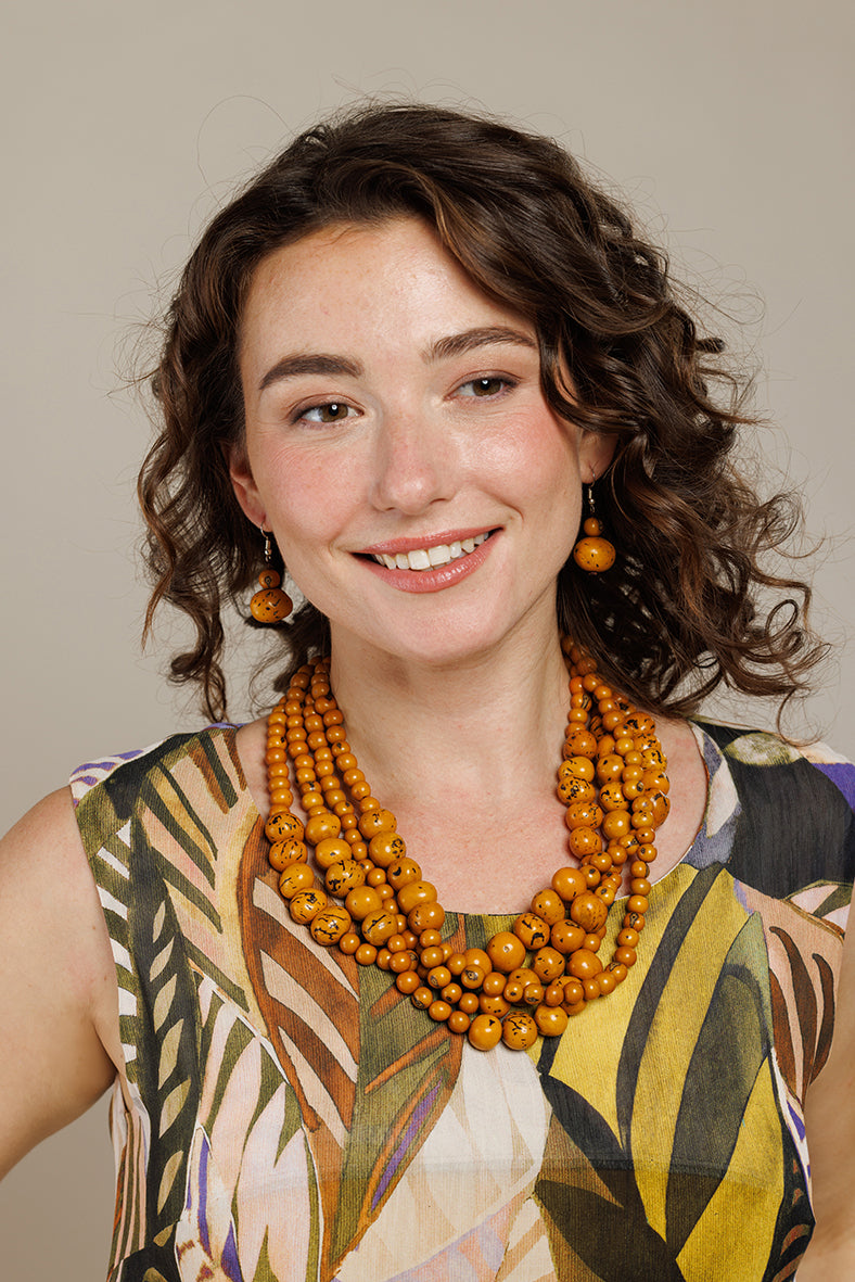 Orecchini Ambra semi