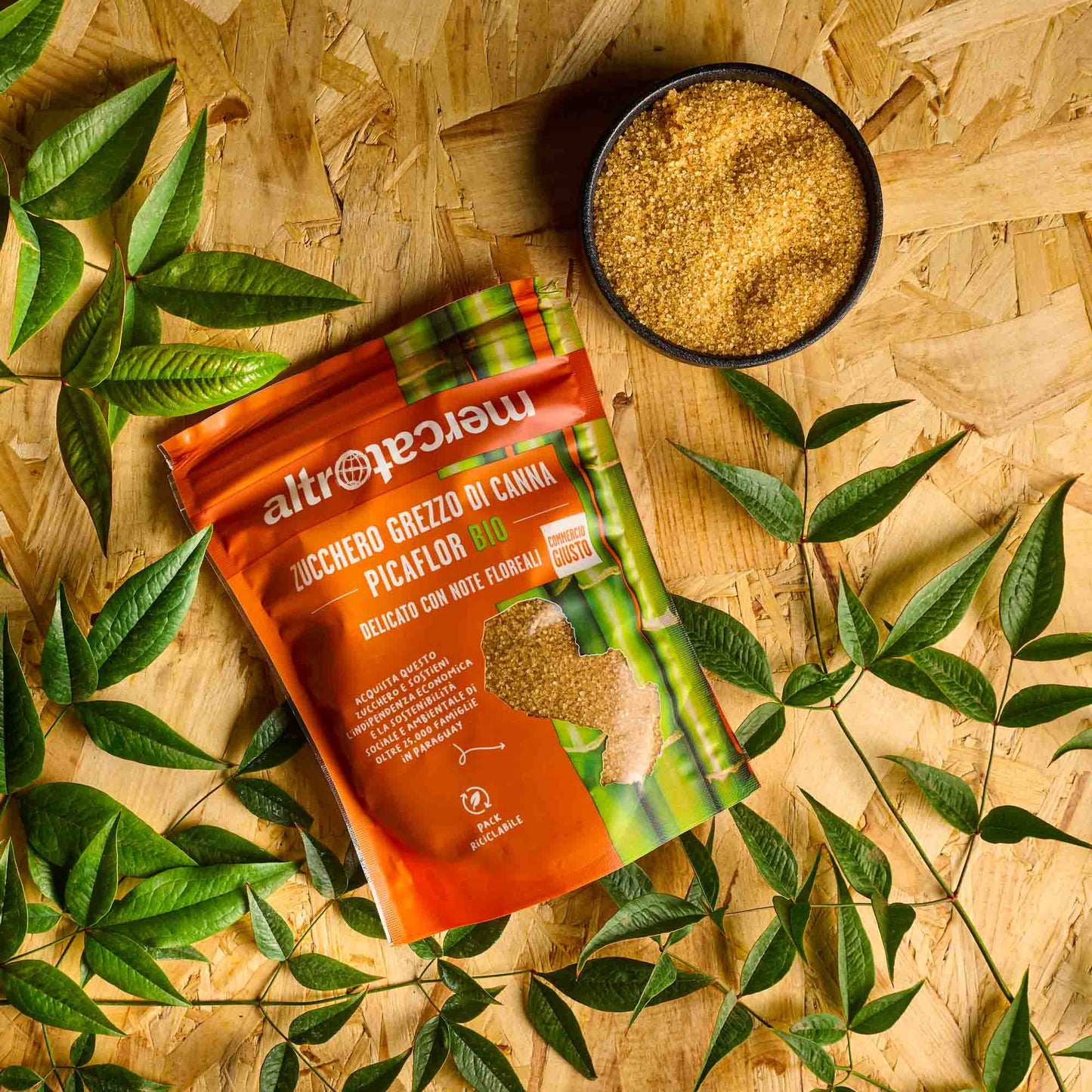 Zucchero grezzo di canna Picaflor - bio | 500 g