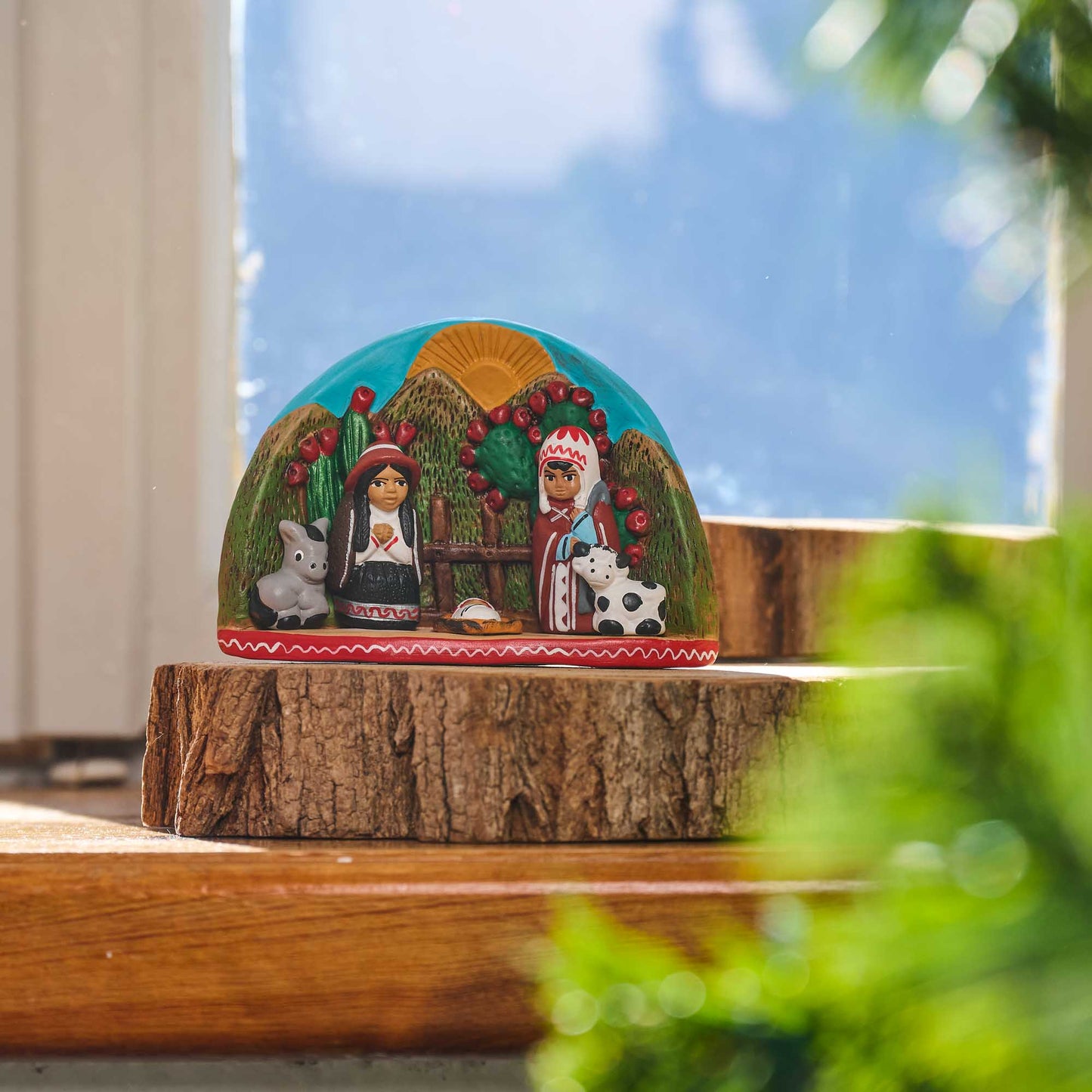 Presepe Paesaggio Ayacucho ceramica