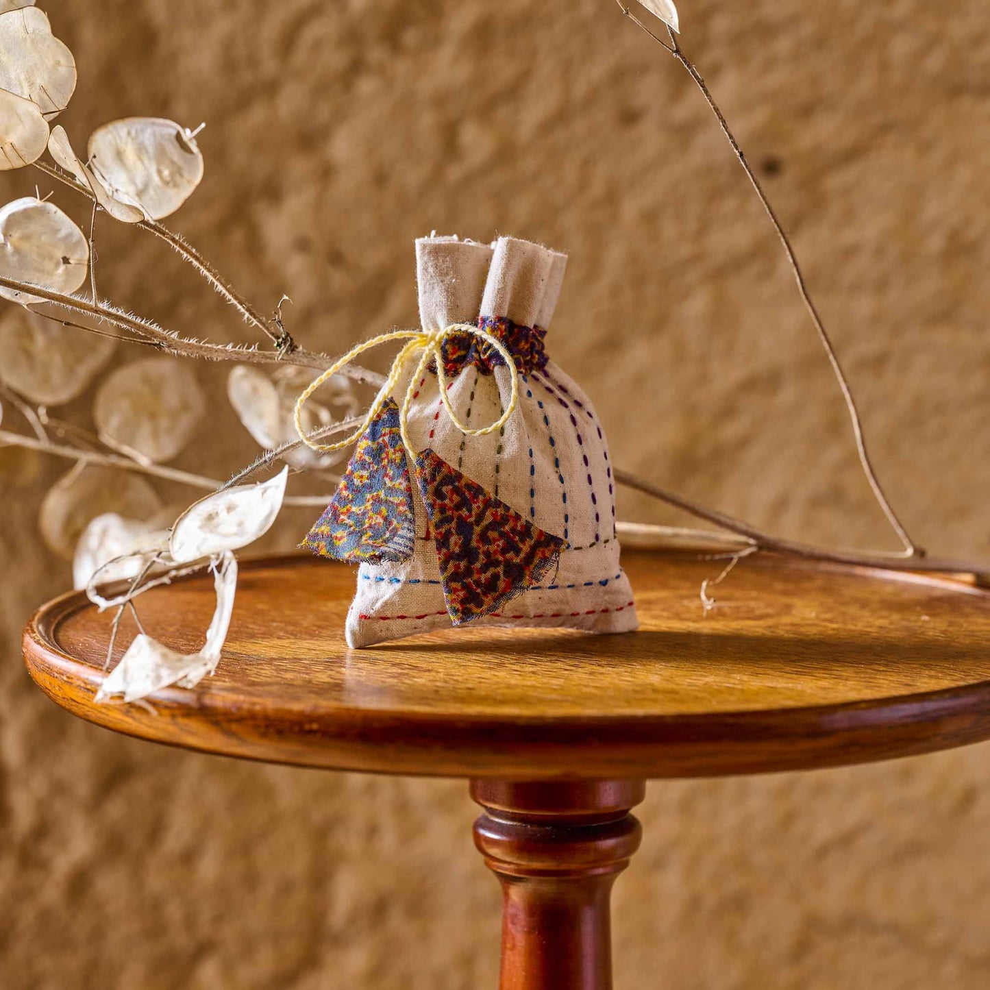 Sacchettino Kantha Saree cotone