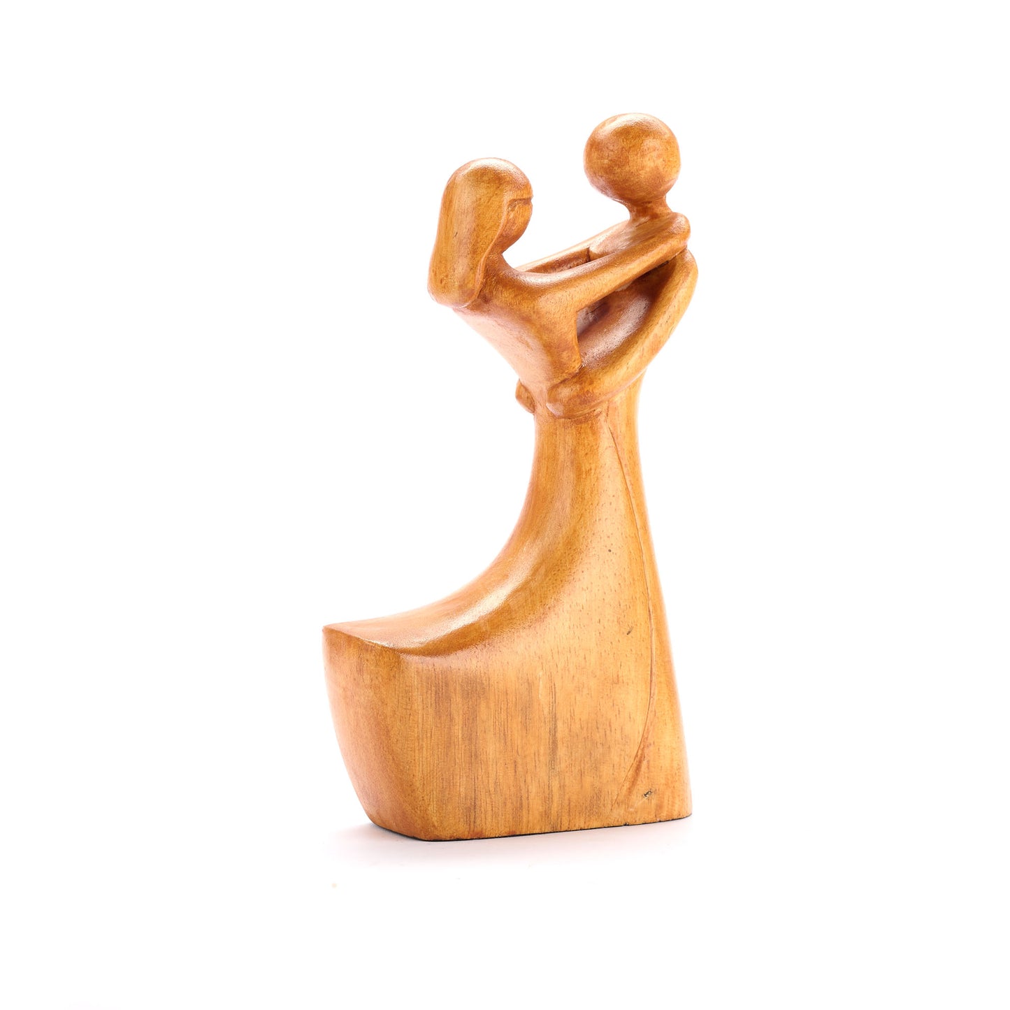 Scultura Felicità legno