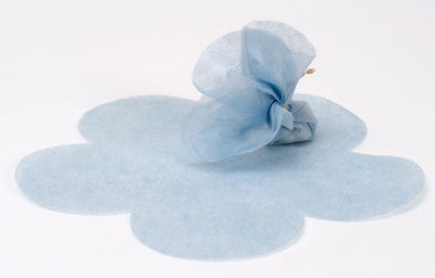 Foglio carta seta fustellato a fiore