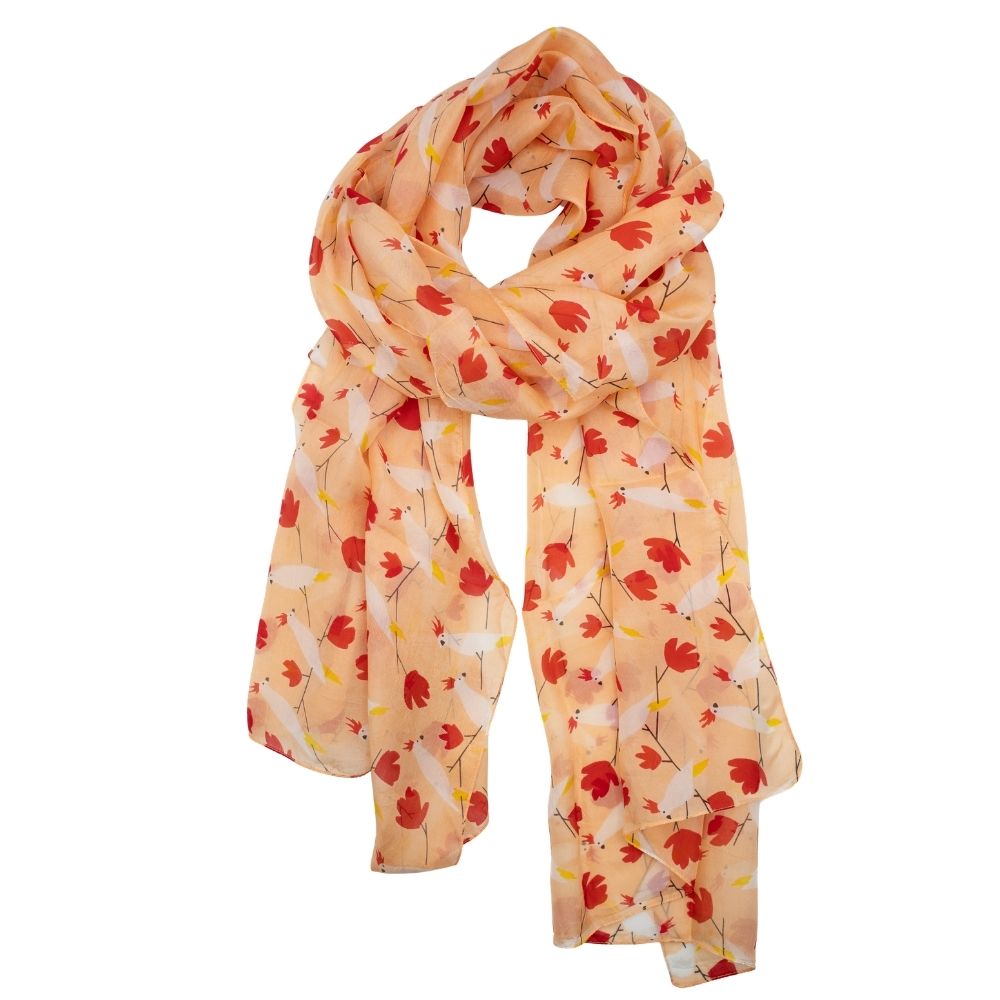 Stola Pappagalli seta