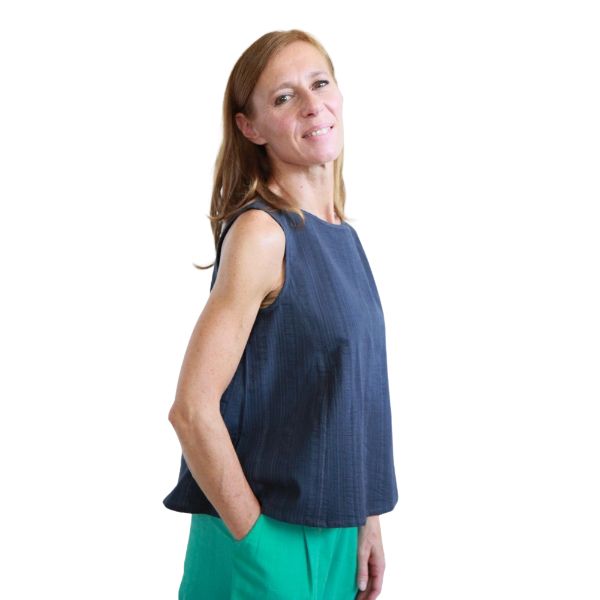 Top Mughetto cotone