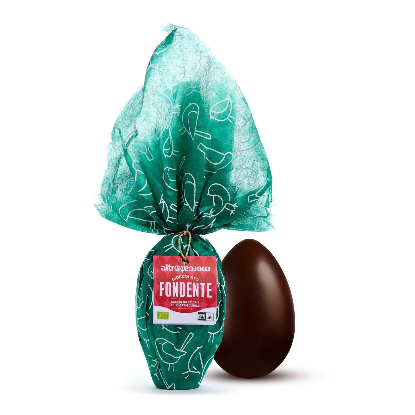 Uovo di cioccolato fondente - bio | 200 g