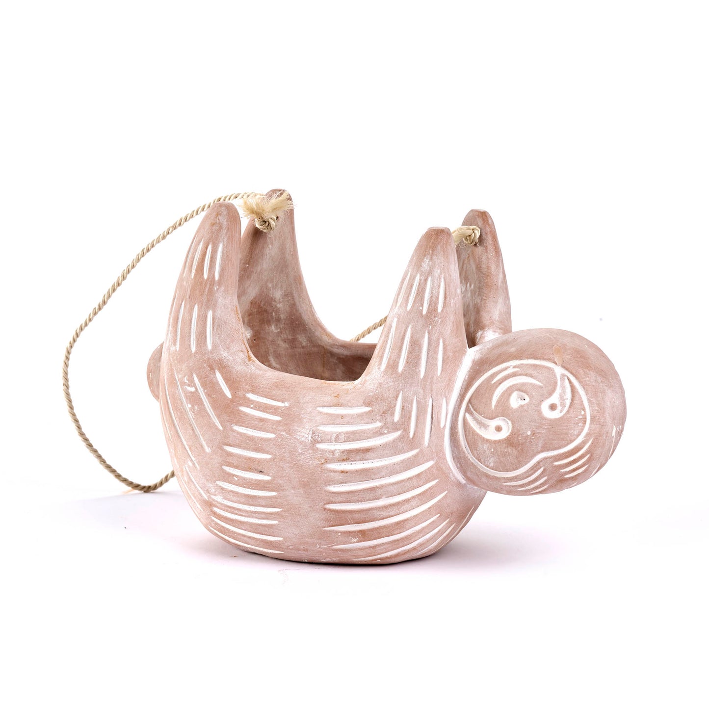 Vaso appendibile Bradipo terracotta