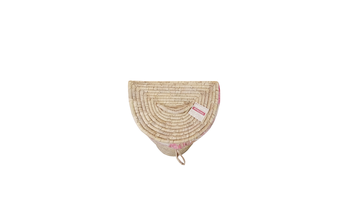 Cesto portabiancheria semiluna