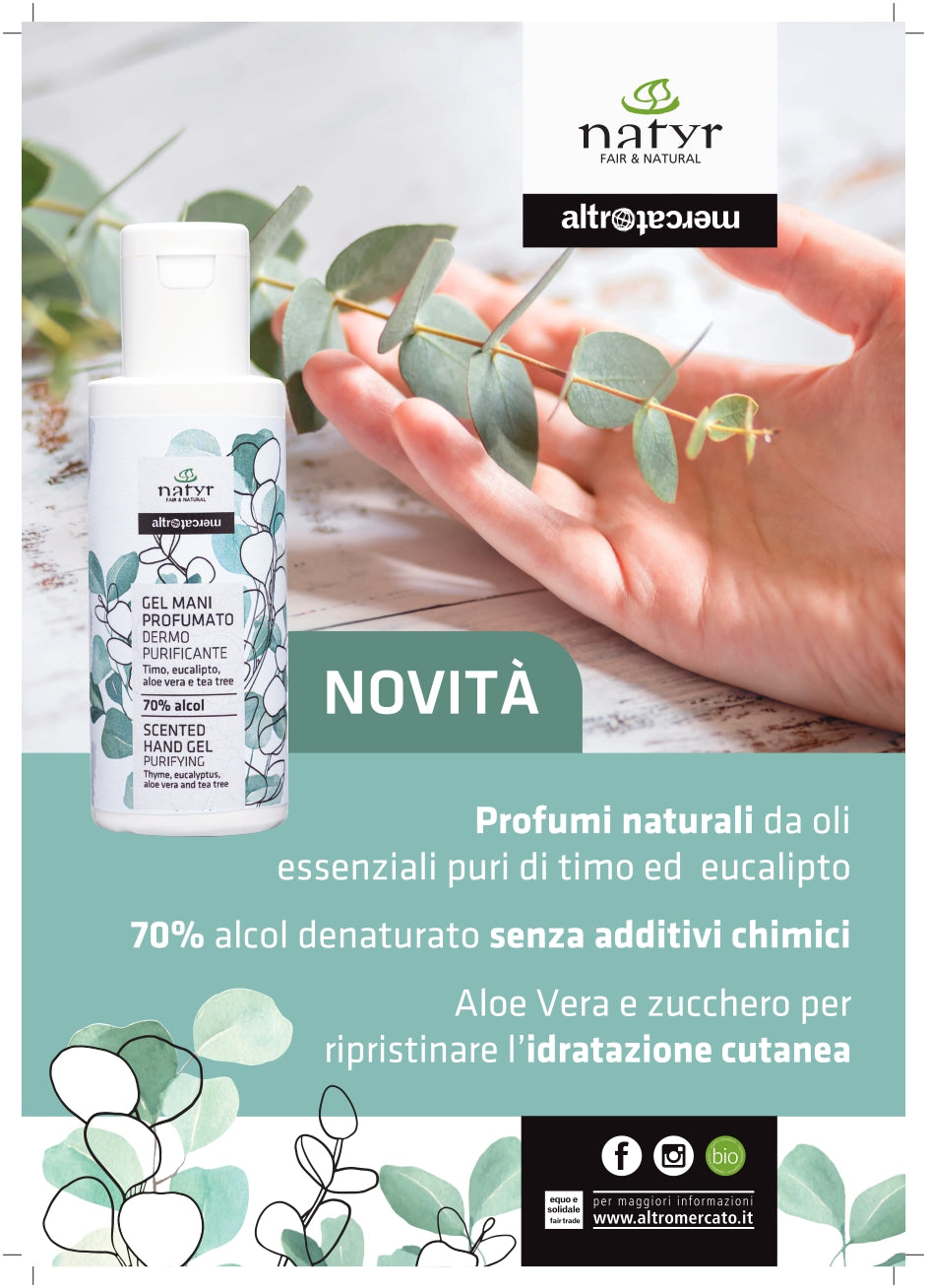 Gel mani igienizzante profumato dermopurificante | 100ml