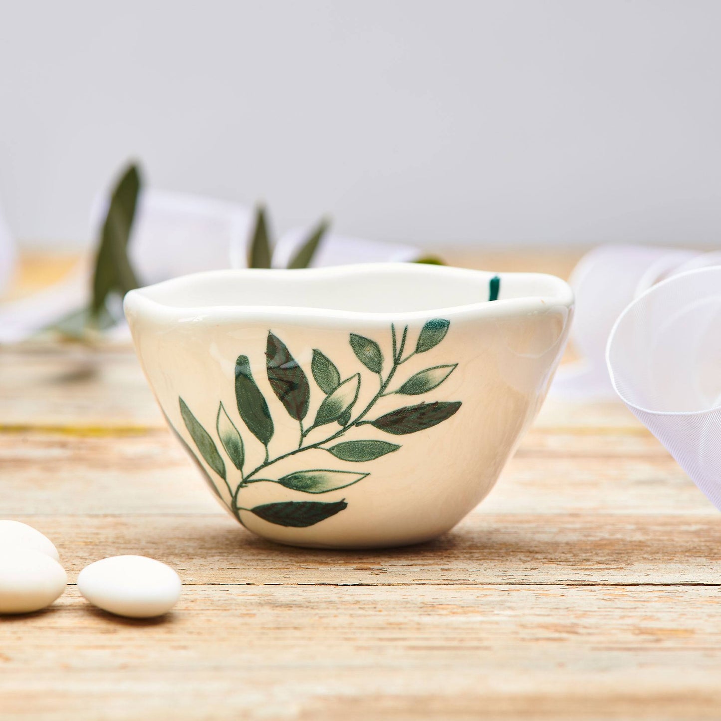 Coppia di ciotoline Ulivo ceramica