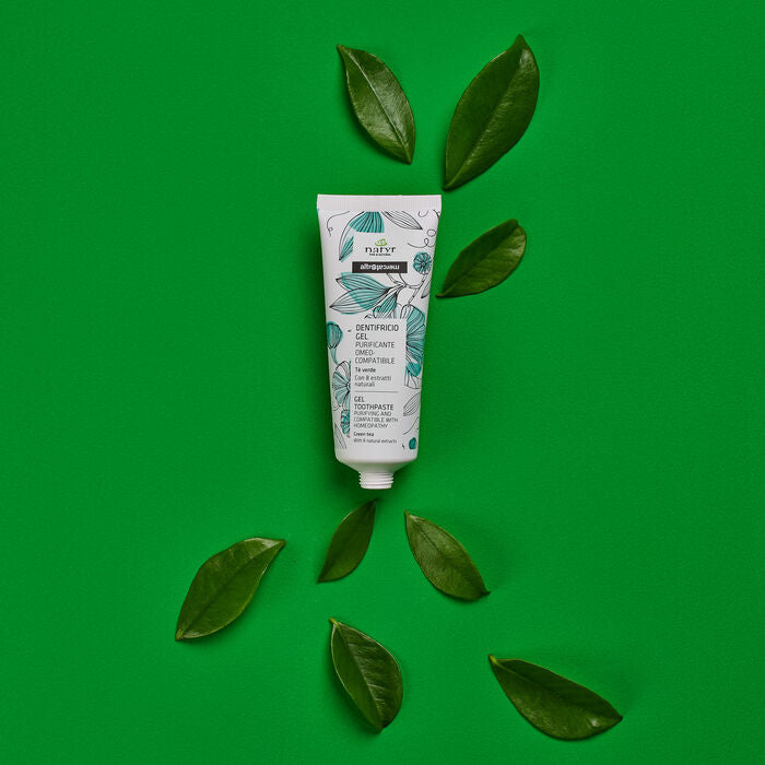 Dentifricio gel omeocompatibile Tè verde- bio | 75 g