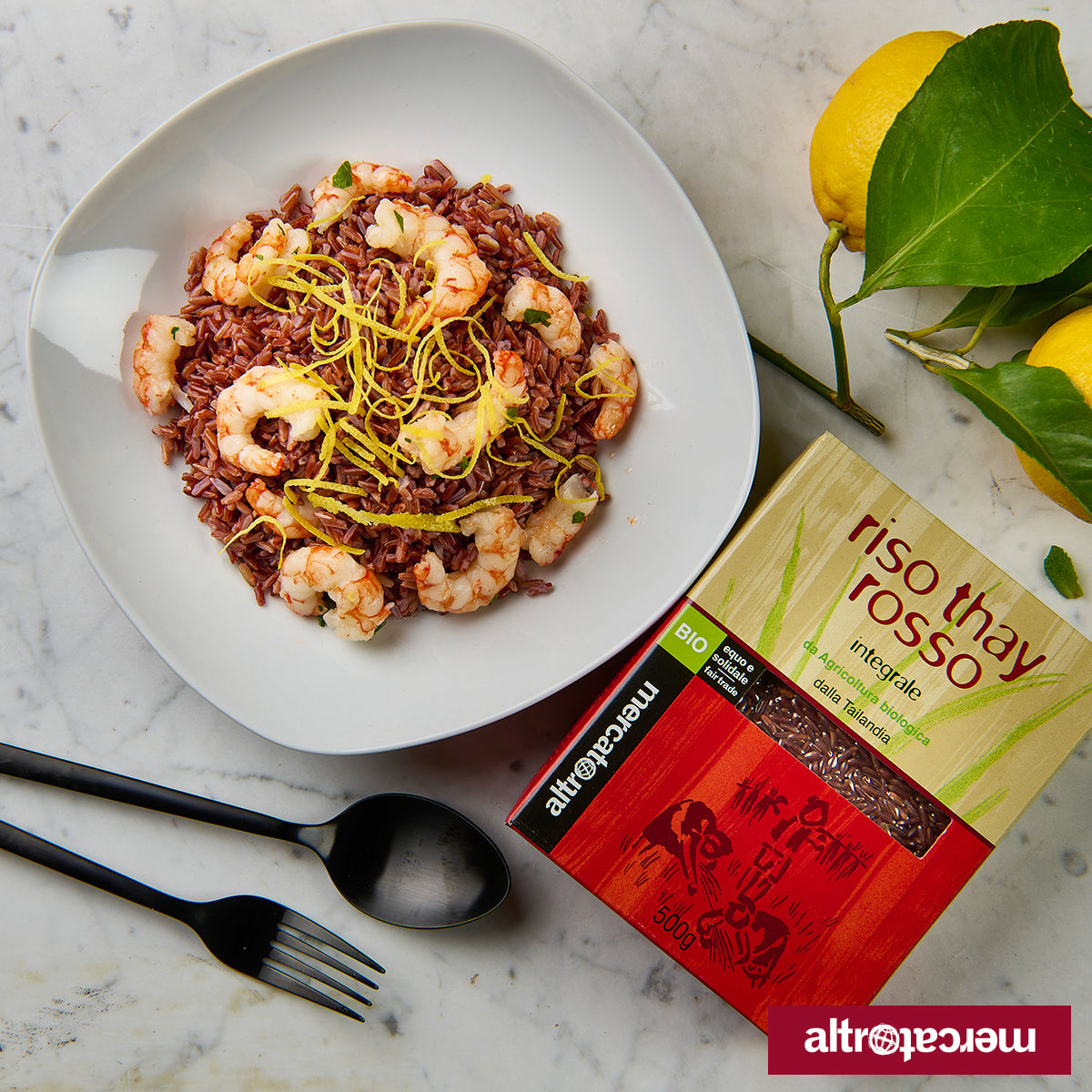 Riso integrale thay rosso - bio | 500 g