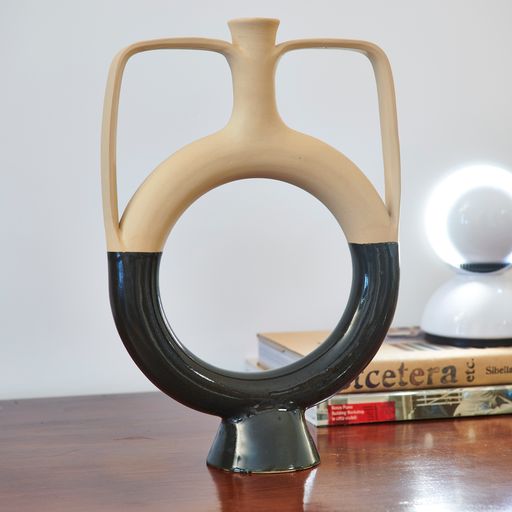 Anfora anulare In viaggio ceramica gres