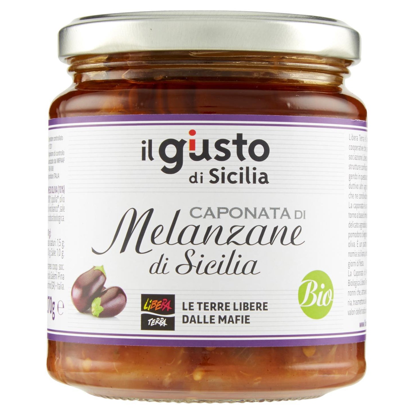 Caponata di melanzane - bio | 270 g