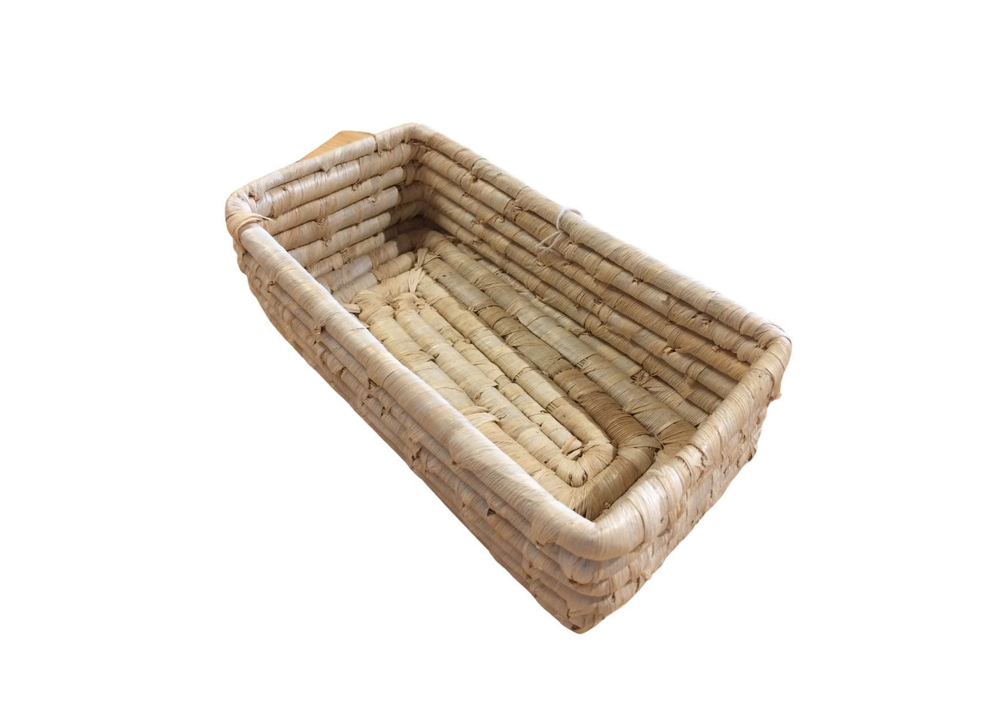 Cesto rettangolare foglia di palma