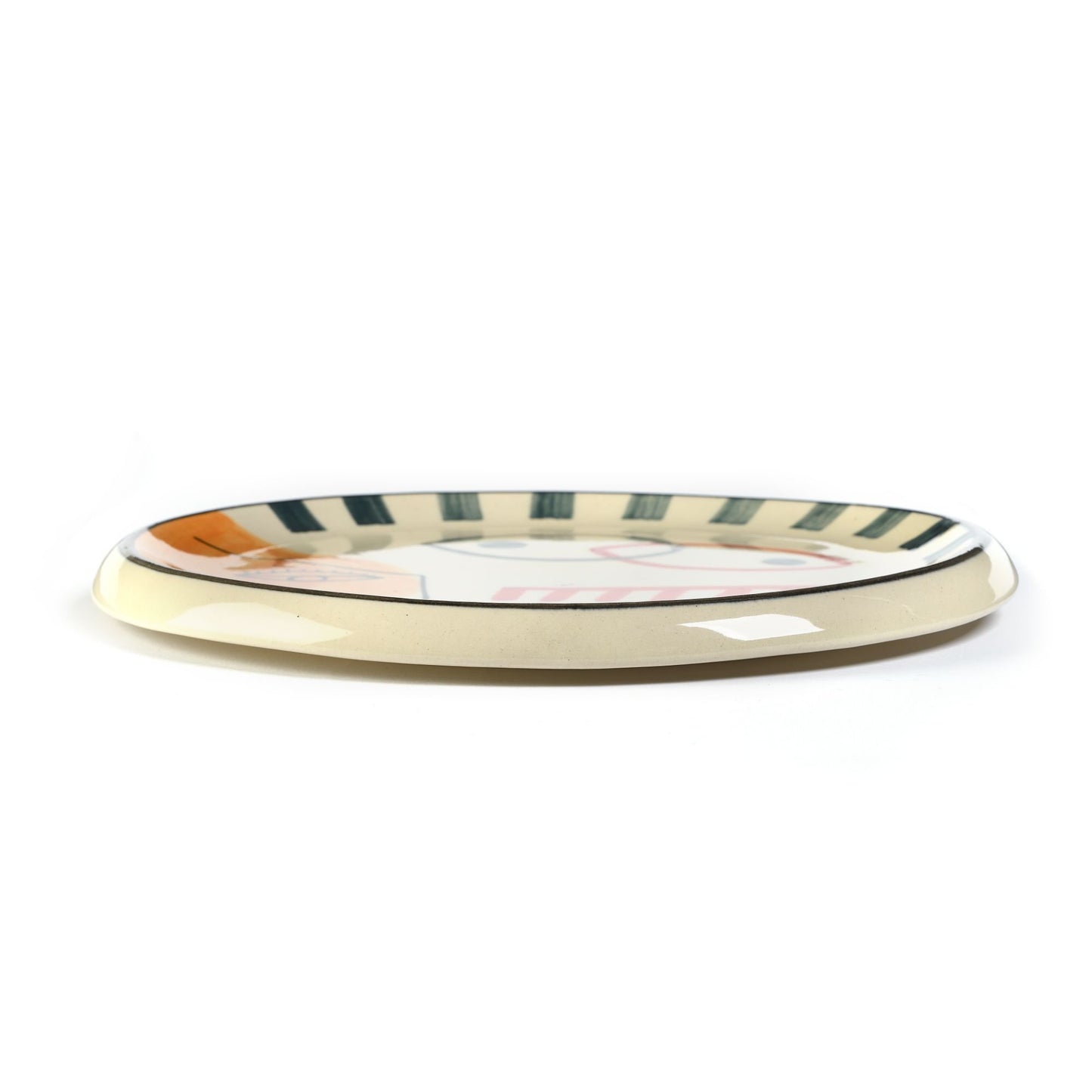 Piatto Face ceramica