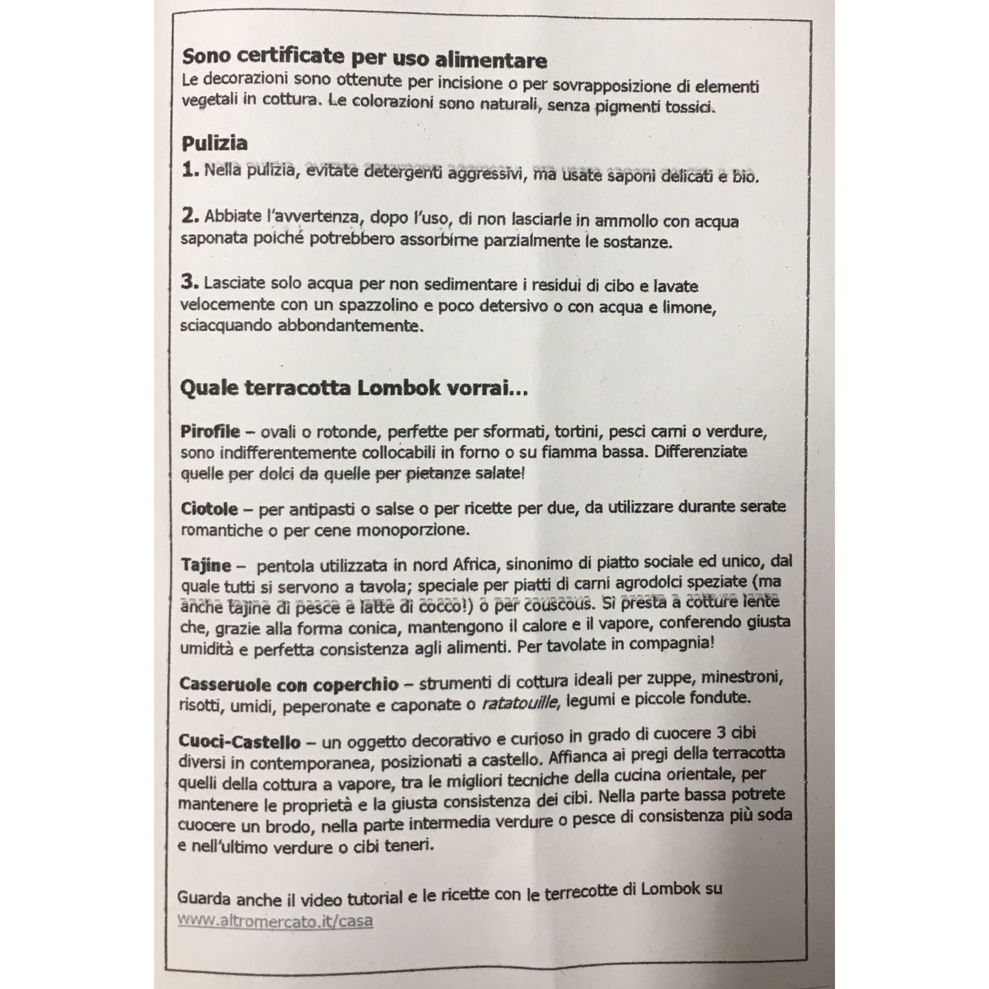 Barattolo Sweet terracotta Lombok