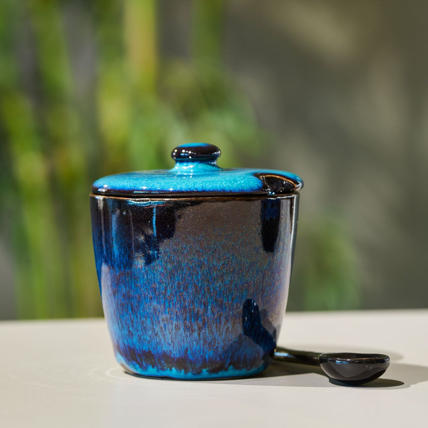 Zuccheriera Cobalto ceramica