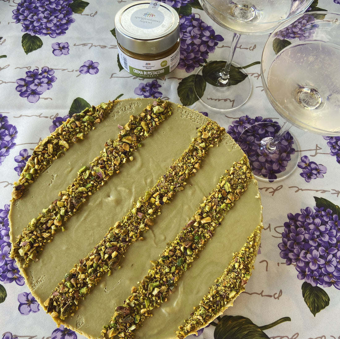 CHEESECAKE AL PISTACCHIO