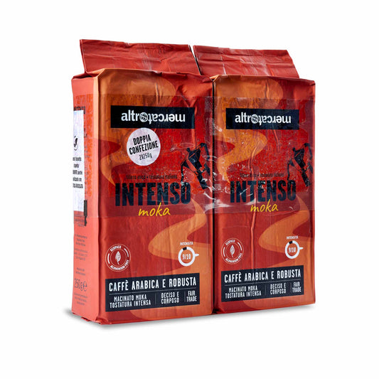 Caffè miscela intensa bipack macinato moka | 2 x 250 g