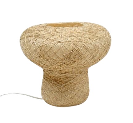 Lampada da tavolo abaca