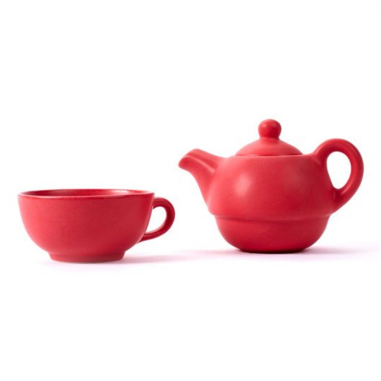Kit teiera e tazza ceramica