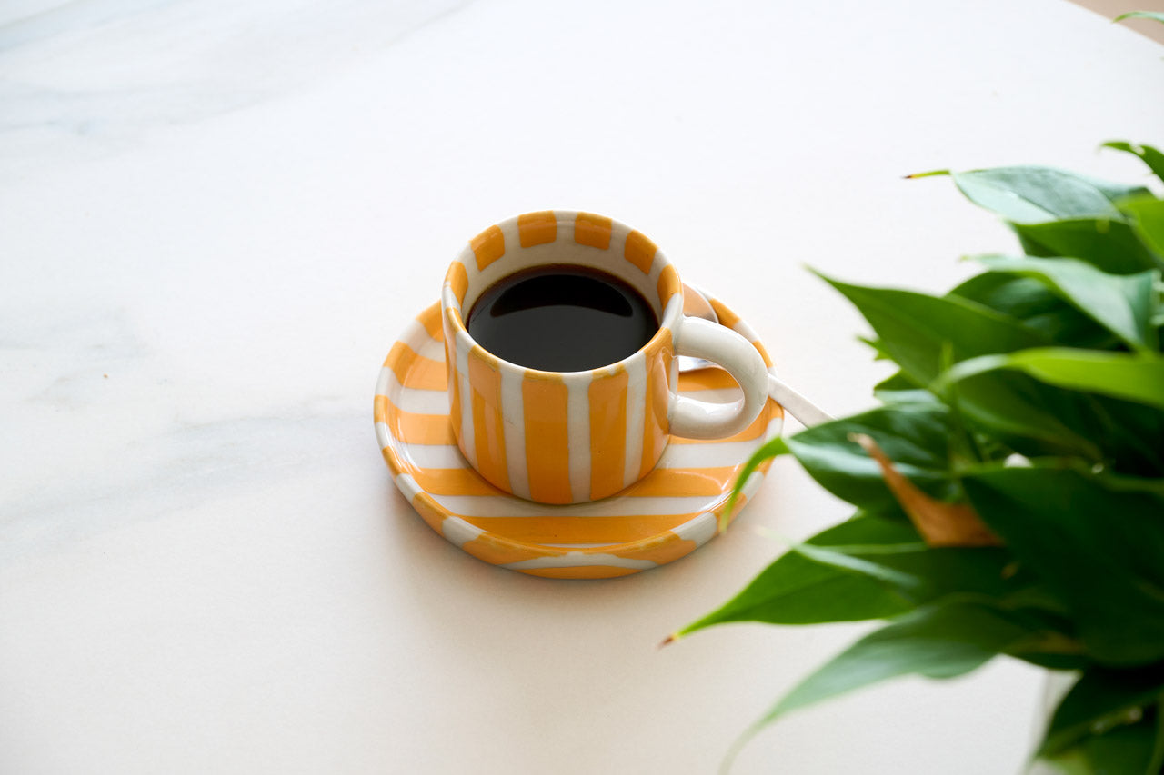 Tazzina da caffè Righe ceramica