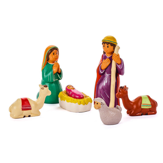 Presepe Contemplazione ceramica