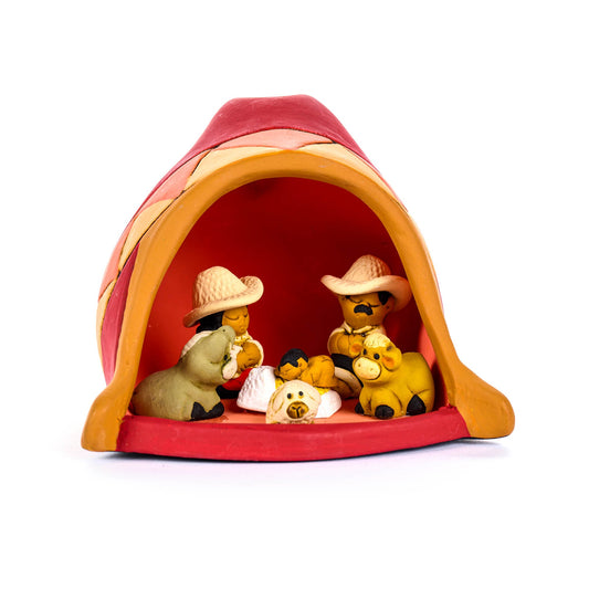 Presepe Dolce Riposo Chullo ceramica