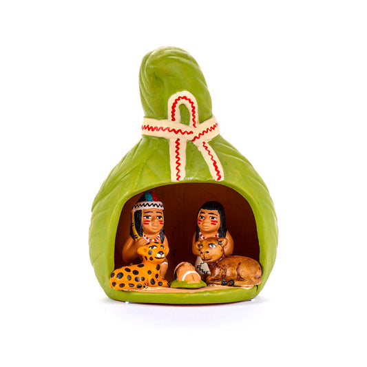 Presepe Shipibo ceramica