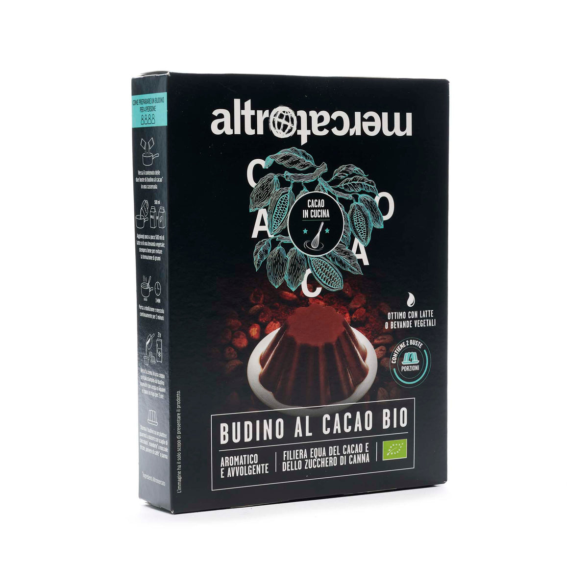 Preparato per budino al cacao - bio | 90 g