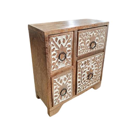 Cassettiera Rami legno