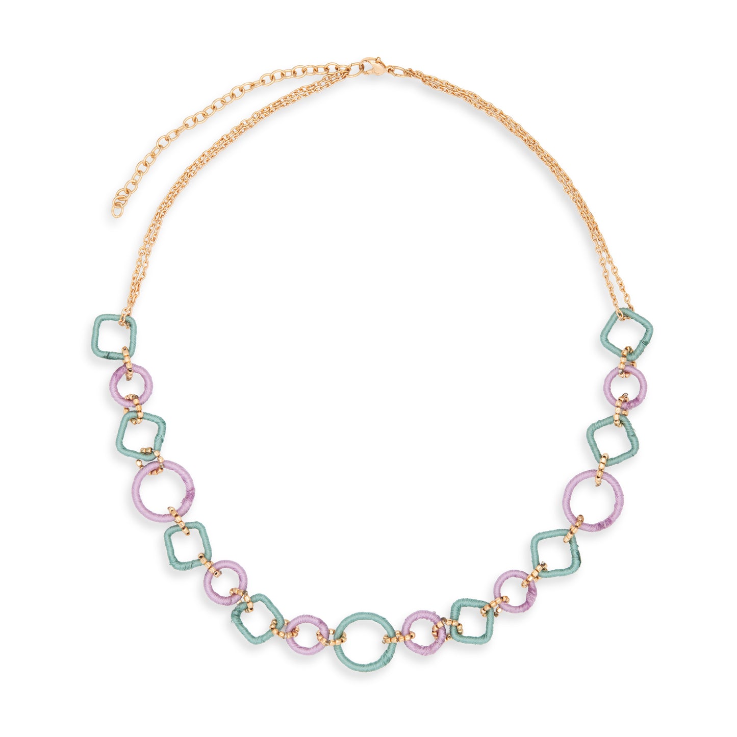 Collana Iris seta