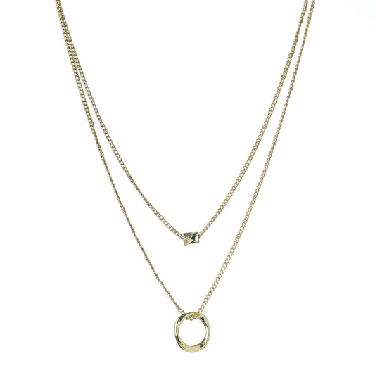 Collana Rita ottone