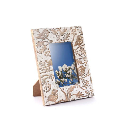 Cornice Fronde legno