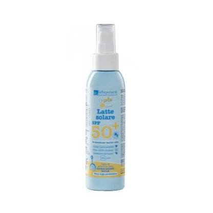 Latte solare SPF +50 protezione molto alta bimbi e pelli sensibili - bio | 125 ml
