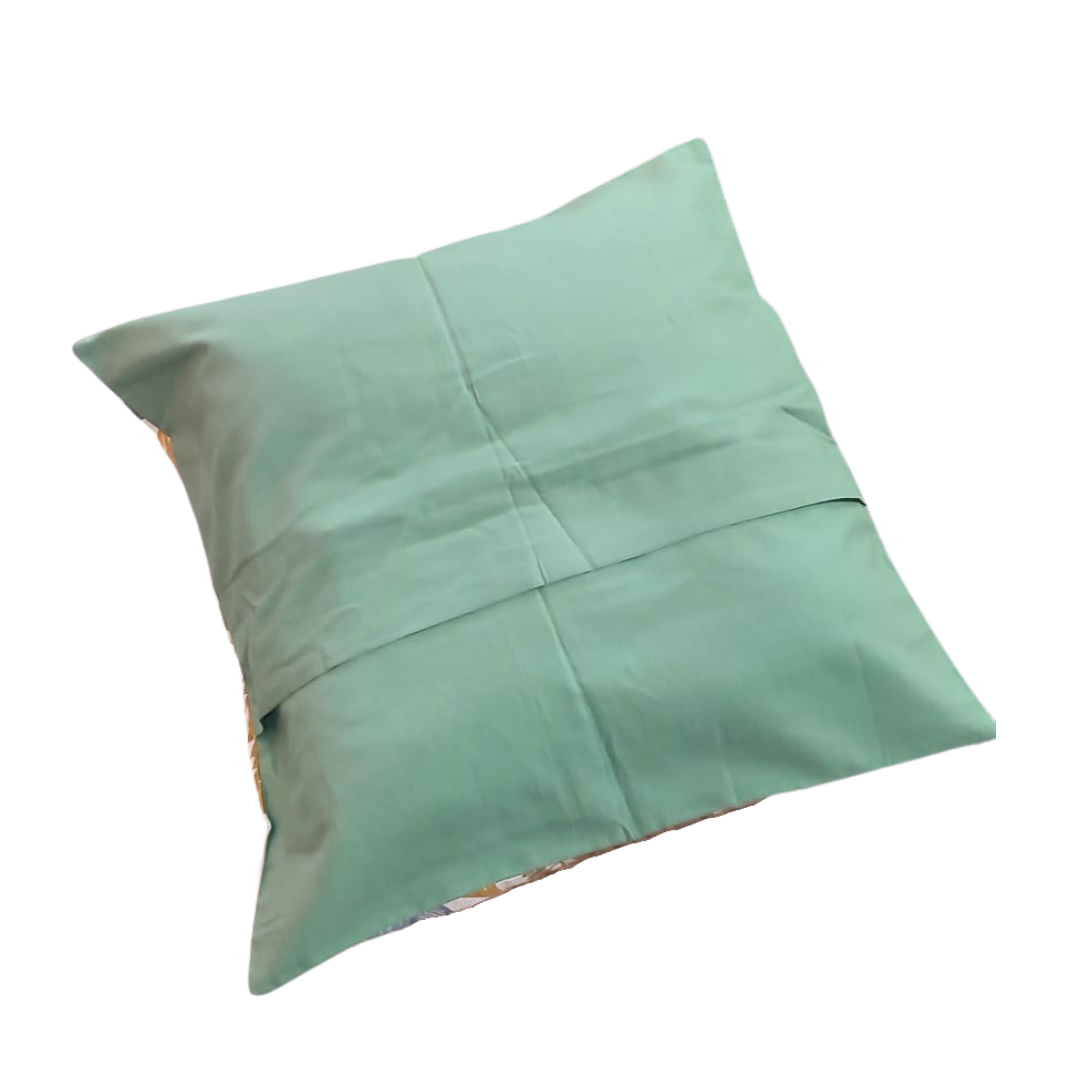 Federa cuscino Foglie cotone