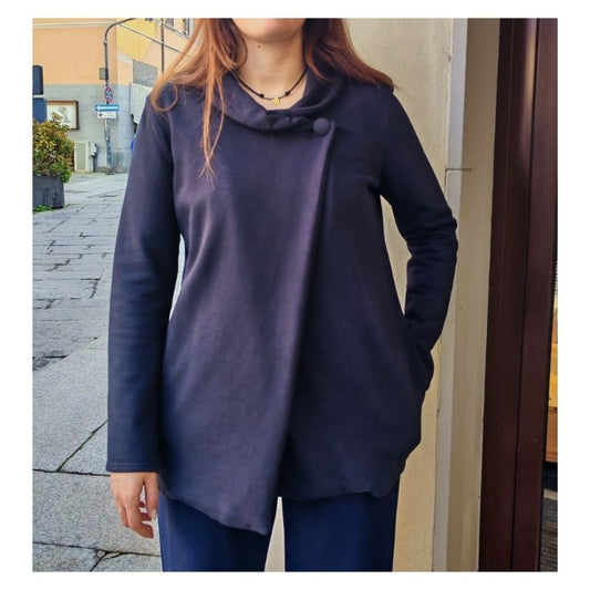 Giacca Sara in felpa di cotone tg. M